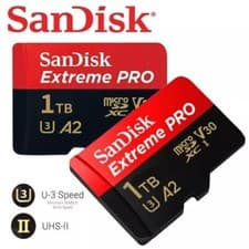 Image of SanDisk Extreme PRO Micro SD 64GB 128GB 256GB 512GB 1TB SDXC Memory Card 200MBs
