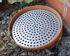 Image of Round/Circular Drain Guard/Swirl Cover - 4 Inch up to 9 Inch Stainless Steel ...