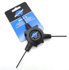 Image of Park Tool AWS-3 Bike Workshop 3-Way Allen Hex Wrench 2/2.5/3mm Brand New K6