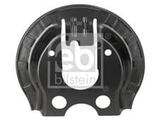 Image of Febi Rear Left Rear Right Brake Disc Dust Cover Shield Plate For Citroën Peug...