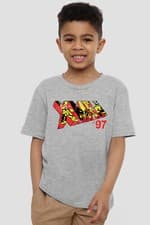 Image of Xmen 97 Comic Logo Kids T-Shirt Athletic Heather