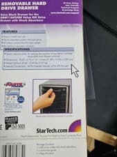 Image of StarTech Removable Hard Drive drawer DRW110CADBK