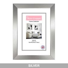Image of Square Picture Frames Black Photo Frames Wood Effect White Oak Walnut Frame