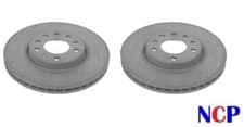 Image of PEUGEOT CITROEN FRONT BRAKE DISC x 2 DF1120 *TRW*