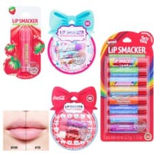 Image of LIP SMACKER STRAWBERRY, CANDY TRIO, COCA COLA, SKITTLES LIP BALM COLLECTIONS