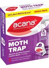 Image of Acana Clothes Moth Traps 10 Pack – Attracts & Kills Clothes Moths