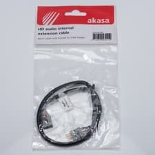 Image of 40cm Akasa EXAUDI-40 HD Internal Audio Extension Cable, Female to Male, HD/AC"97