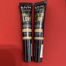 Image of NYX Born To Glow Radiant Coverage Concealer BTGC08 True Beige New Lot Of 2