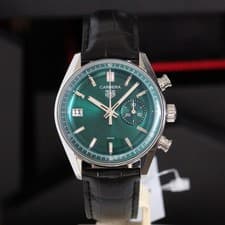 Image of TAG HEUER Carrera Chronograph 39mm 60th Anniversary CBS2211.FC6545