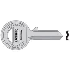Image of ABUS 24-41-885 Right Hand 4 Pin Key Blank