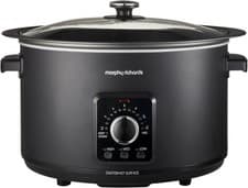Image of Morphy Richards 6.5L Easy Time Slow Cooker, Automatic Heat Settings, Keep Warm