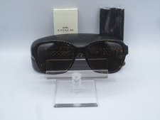 Image of Coach HC8232 Sunglasses col 550713 Tortoise w/ Brown Polarized Lenses Size 56/17