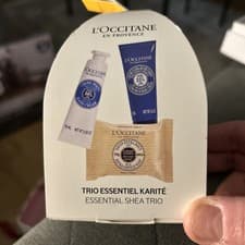 Image of L’Occitane En Provence Essential Shea Trio Soap Body Cream & Hand Cream Set New