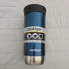 Image of Contigo Huron 2.0 Snapseal 470ml/16oz Travel Mug Blue Blueberry Hot Cold Drinks
