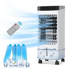 Image of 4L Portable Air Cooler Fan 3 In 1 Digital Cooling Conditioner Humidifier Remote