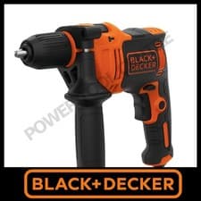 Image of Black & Decker BEH710K 230V 710W Corded Percussion Hammer Drill 13mm Chuck +Case