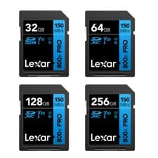 Image of Lexar 32-128GB SD Card SDXC Memory Professional Class 10 Lexar 150MB/S SDXC SDHC