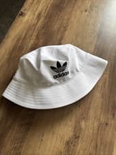 Image of Men’s Adidas Originals Bucket Hat White One Size NEW