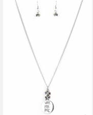 Image of New Paparazzi Necklace And Earrings Mom Wife Boss Set