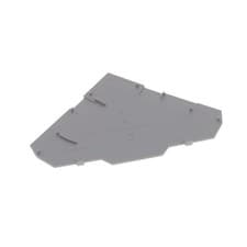 Image of 280-319 - WAGO - End and intermediate plate; 1 mm thick; for triple-deck termina