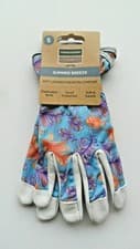 Image of Town & Country Summer Breeze Leather Gardening Gloves Women Small or Medium