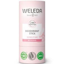 Image of WELEDA Sensitive 24hr Protection Alcohol Free Solid Deodorant Stick 50g *NEW*
