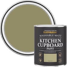 Image of Green Kitchen Cupboard Paint in Matt Finish - Sage Green 750Ml