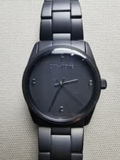 Image of ZADIG & VOLTAIRE Unisex Adult ZVF806 Quartz Movement Watch (BNIB) Black Clasp