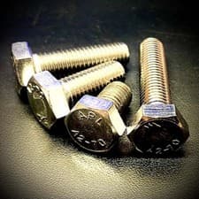 Image of M20 Hex Set Screw Bolt A2 304 Stainless Steel
