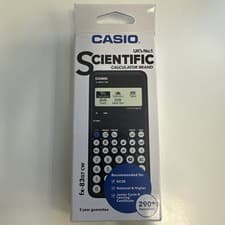 Image of Casio Scientific Calculator School GCSE Higher FX-83GT CW Black Original