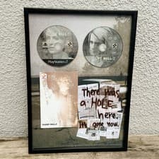 Image of Silent Hill 2 PS2 disc framed artwork