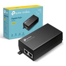 Image of TP Link POE160S PoE Injector IEEE 802.3af/at 2× Gigabit Ports Non PoE to PoE