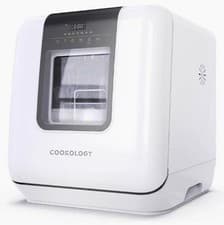 Image of NEW Cookology MCDW2WH Table Top Dishwasher, 6L, 7 programmes, 270mm dia plates