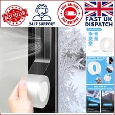Image of Effective Waterproof Weather Seal Tape 3cm x 10m for Draft Stop and Insulation