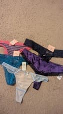 Image of 5 X  BOUX AVENUE ASSORTED BRIEFS THONGS SIZE UK 8  NEW  RRP £48  BARGAIN