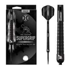 Image of Harrows Supergrip Black 90% Tungsten Steel Tip Darts