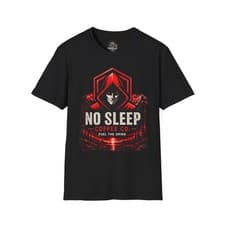 Image of No Sleep Coffee Co hoodie-style skull T-Shirt | No Sleep Just Purpose