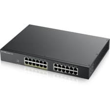 Image of Managed 24P ZyXEL GS1900-24EP RM M POE Switch - 24 Port GB - 12 Port are POE