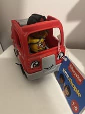 Image of Brand: Little People Fisher Price Firetruck