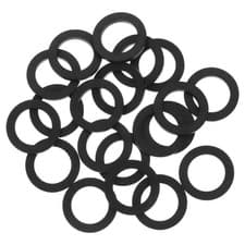 Image of 20 Pcs Inlet Hose Washer Rubber Washers for Plumbing Replacement