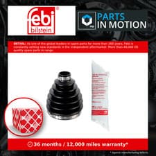 Image of CV Joint Boot fits LANCIA Front Outer C.V. Driveshaft Gaiter 9403293338 Febi New