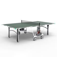 Image of Butterfly Premium 4 Outdoor Foldable Table Tennis Table With Bats, Balls + Cover