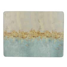 Image of Creative Tops Golden Reflections Pack Of 4 Large Premium Placemats