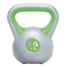 Image of Urban Fitness Vinyl Kettlebell - Green - 16kg