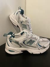Image of New Balance 530 White Sbd Green Women’s Size 5 Perfect Condition