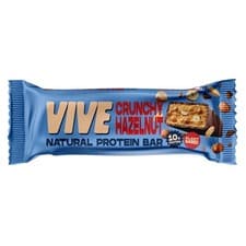 Image of Vive Crunchy Hazelnut Natural Protein Bar 50g - 12 Pack