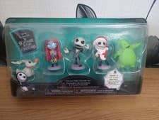 Image of The Nightmare Before Christmas Jack Skellington 5 Figures Brand New Sealed