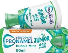 Image of Sensodyne Pronamel Junior Toothpaste 6-12 Bubble Mint Enamel Care 50ml