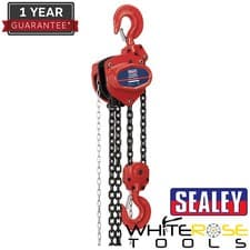Image of Sealey Chain Block 5tonne 3m Lift Lifting