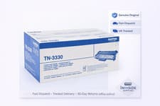 Image of Genuine Brother TN-3330 TN3330 Black Toner Cartridge 3000 Pages Original OEM